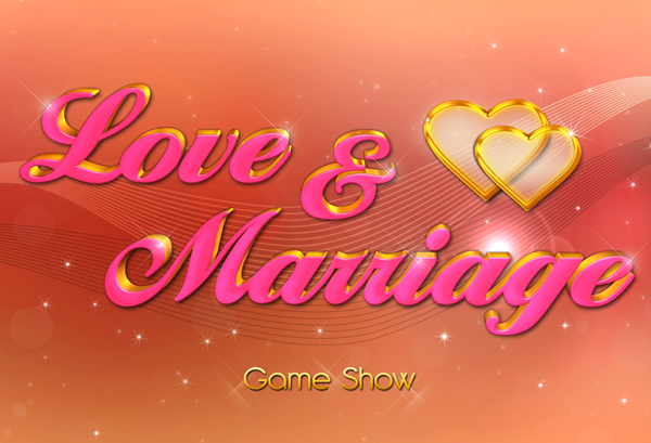 Love & Marriage Game Show illustration