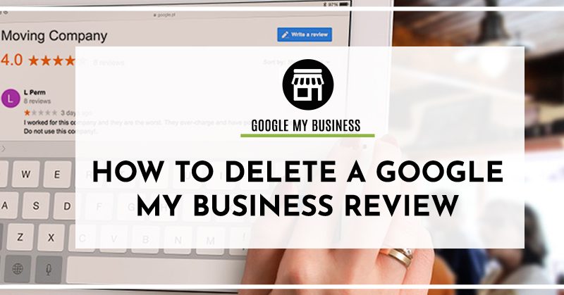 how to delete google review