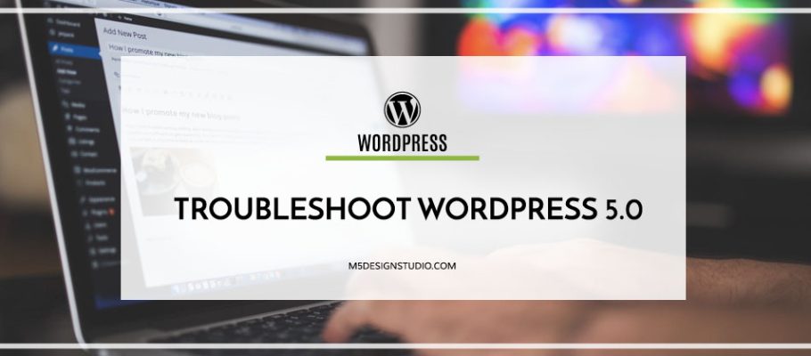 tRoubleshoot WordPress 5.0