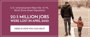 As Unemployment Hits 14.7%, Here Are Ways You Can Help