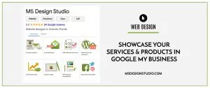 Showcase Your Services & Products in Google My Business