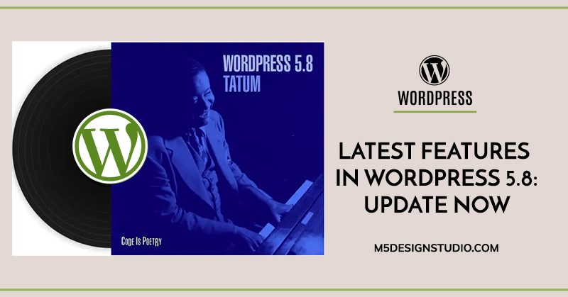 Wordpress 5.8 release maintenance