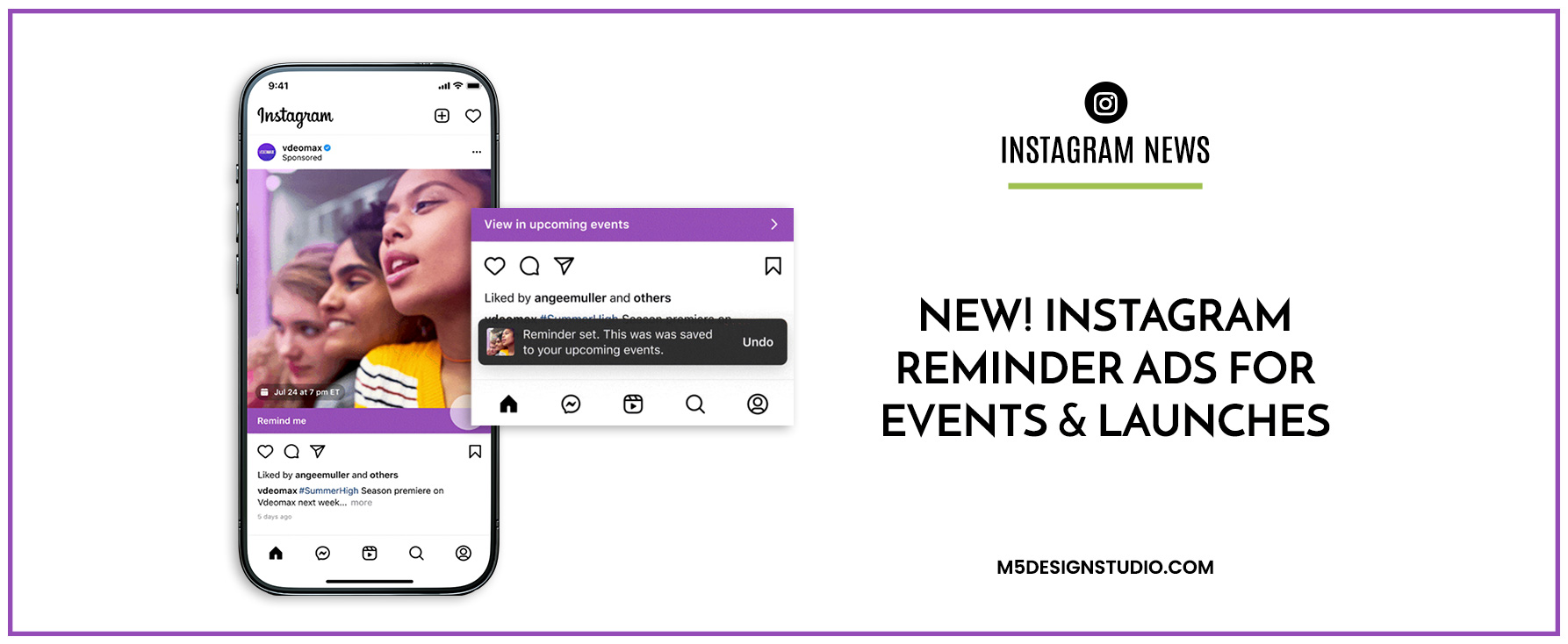 Instagram Reminder Ads: A New Way to Promote Your Events and Launches