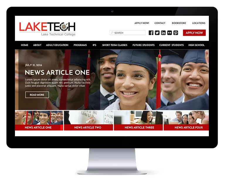 orlando web design Lake Tech