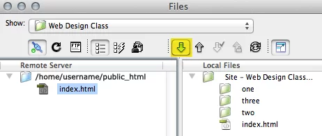 dreamweaver get button