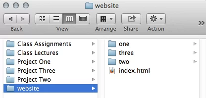 local files