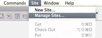 orlando dreamweaver manage site