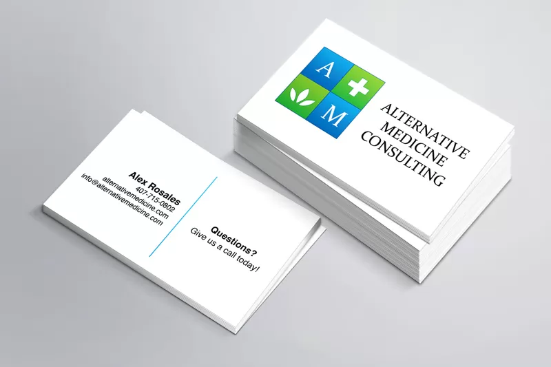 Medical Consulting Business Card