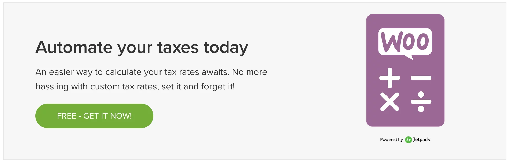 Woocommerce Plugin