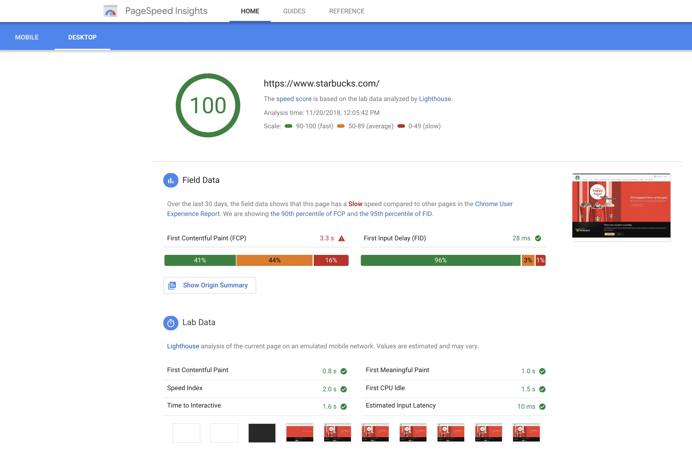 Orlando Web Design Field Data