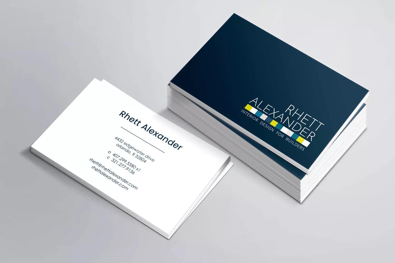Interior Design Business Card