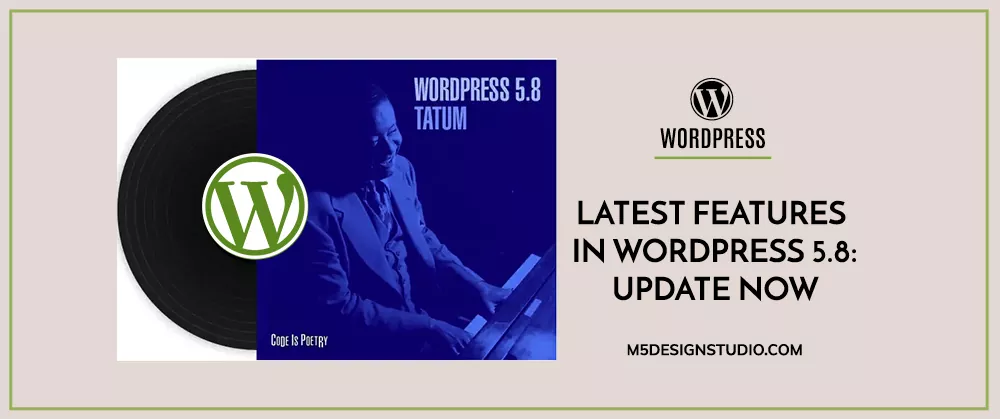 Wordpress 5.8 release maintenance