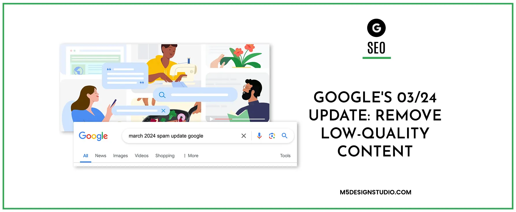 Googles Update Remove Low Quality Content