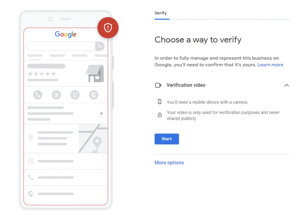 gmb verification
